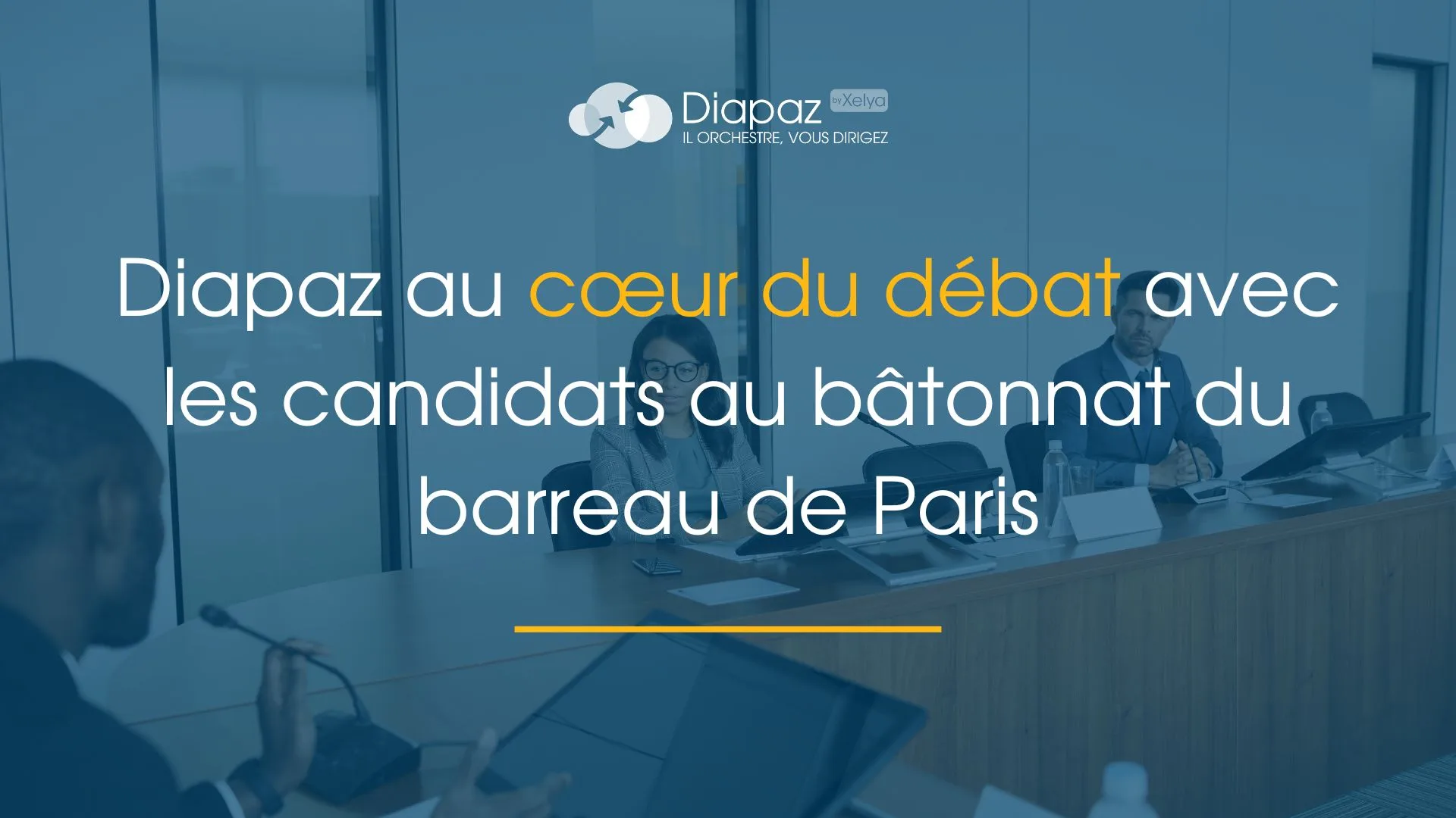 Diapaz au cœur du débat avec les candidats au bâtonnat du barreau de paris