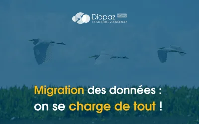 Ma migration de données sur Diapaz